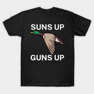 Suns up guns up T-Shirt